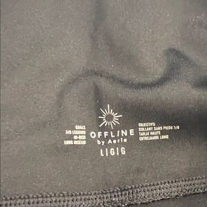 Aerie Black OFFLINE Leggings